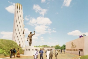 Бюро Kéré Architecture представило рендеры Мемориала Томаса Санкары в Буркина-Фасо